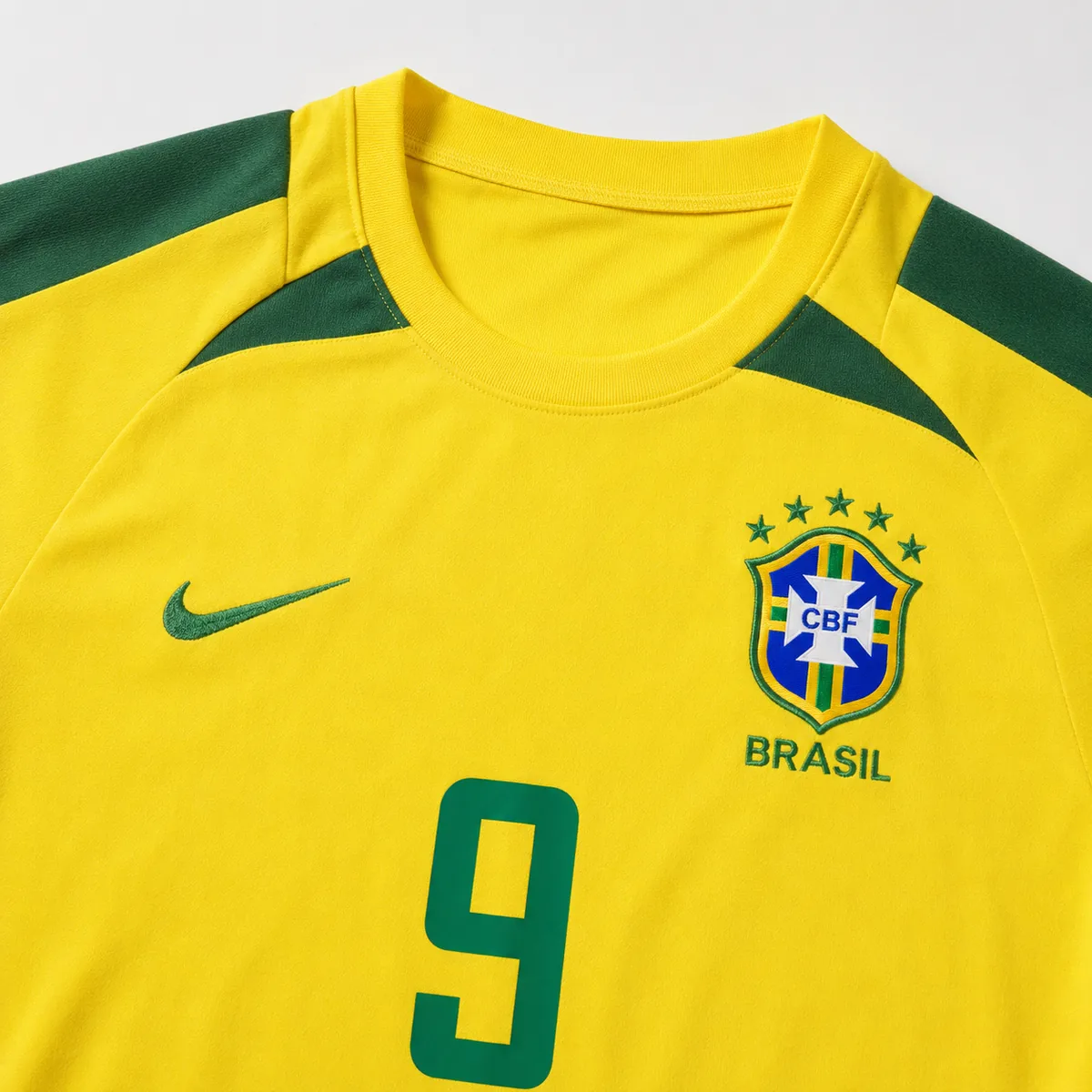 Camiseta Brasil 2002 Ronaldo — Importada 3