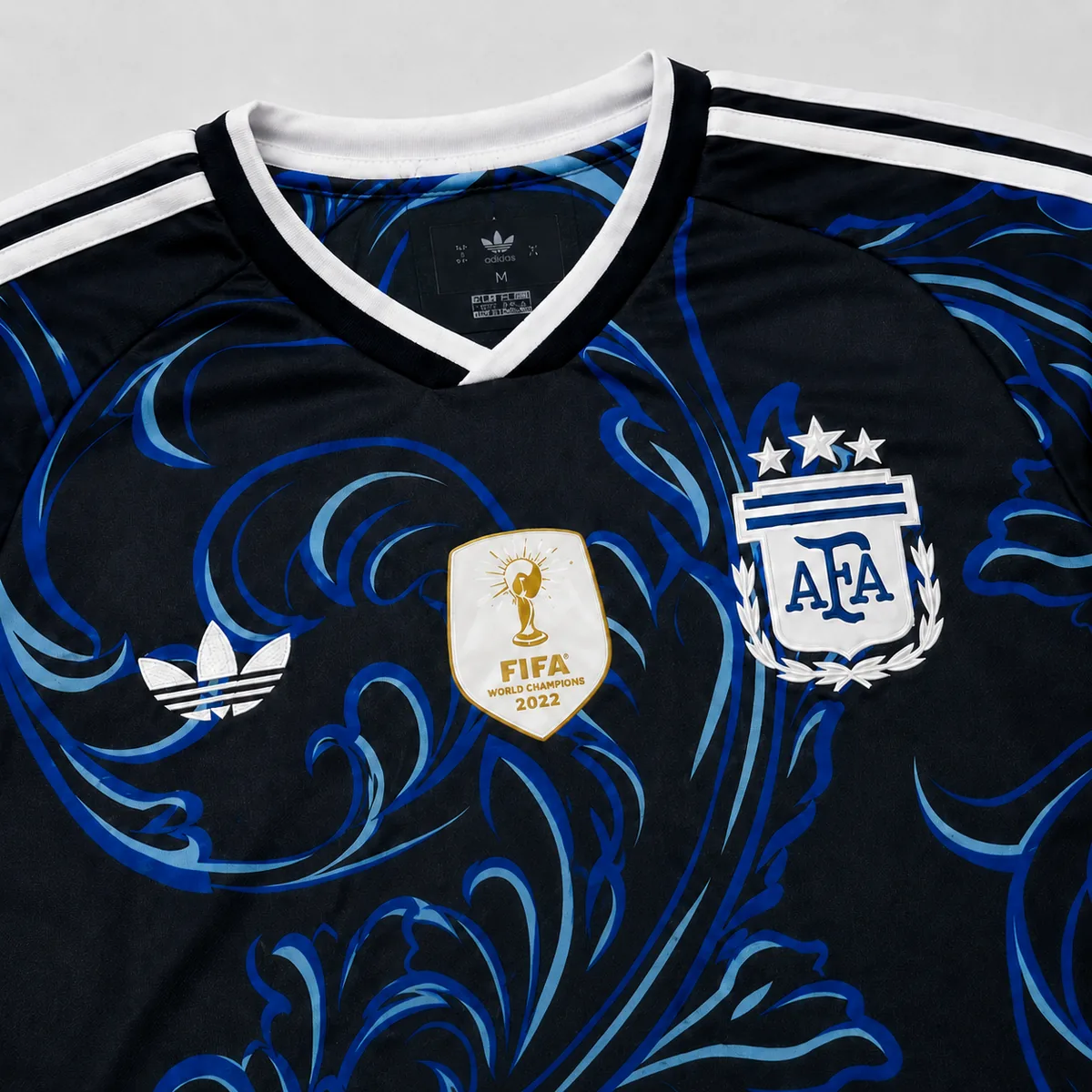 Camiseta Argentina Suplente 2026 China G5 detalle