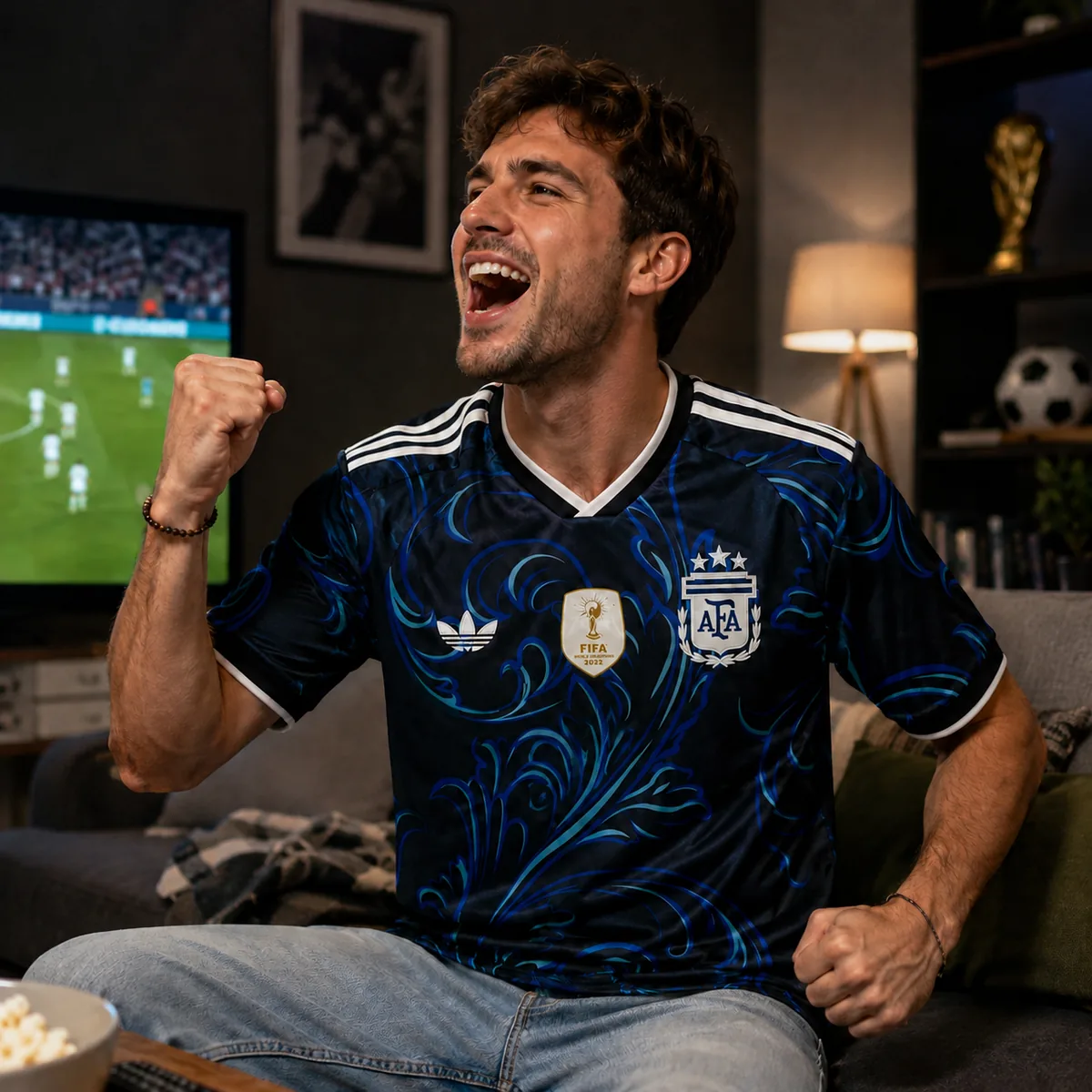 Camiseta Argentina Suplente 2026 China G5 modelo