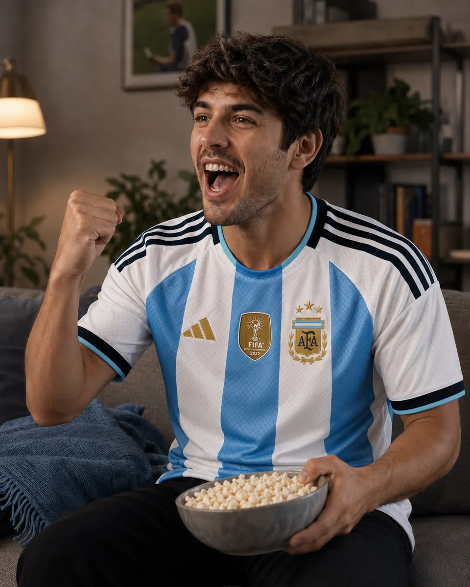 Camiseta Argentina Titular 2026 China G5 modelo